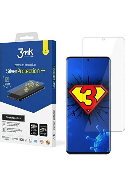 3MK Silver Protect+ Sam G988 S20 Ultra Folie antimicrobiană aplicată umed