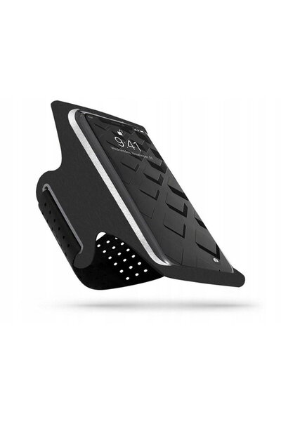 Techsuit Husa de Brat pentru Telefon max 6.5" - - Black