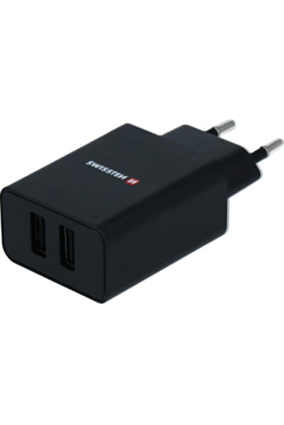 SWISSTEN Circuit integrat inteligent 2x USB-A + Cablu USB-C 1.2m inclusiv 2.1...