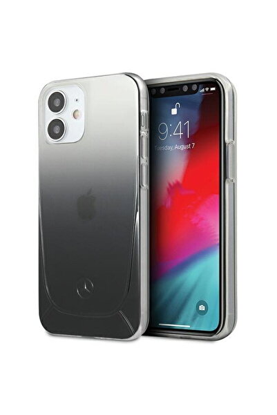 MERCEDES MEHCP12SARGBK iPhone 12 mini 5,4 " Negru carcasă rigidă Transparent ...