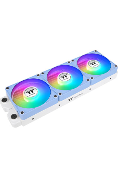 THERMALTAKE CT120 EX ARGB Sync PC Cooling Fan (light blue, pack of 3, 120 mm)