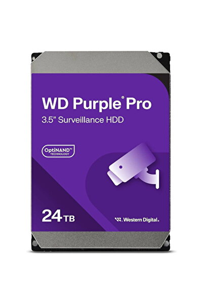 WESTERN DIGITAL Purple Pro 24TB SATA 521MB 3.5 inch