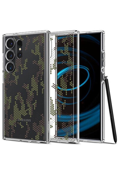 Spigen Ultra Hibrid, camuflaj digital - Samsung Galaxy S24 Ultra