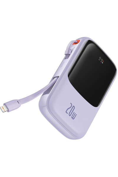 Baseus 2x Acumulatori Lightning Tip-C USB 20000mAh 20W Mov