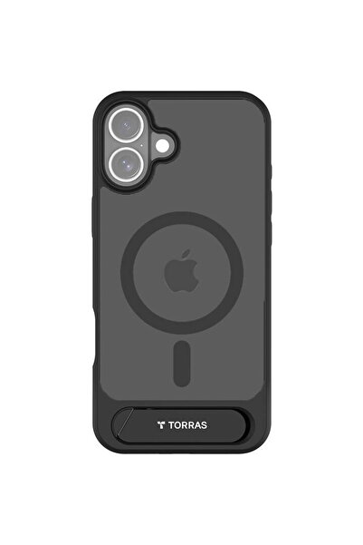 TORRAS Etui Pstand Series dla iPhone 16 Plus (Czarny)