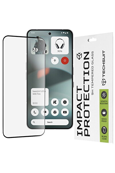 Techsuit Folie pentru Nothing Phone (3) - 111D Sticlă cu acoperire integrală ...