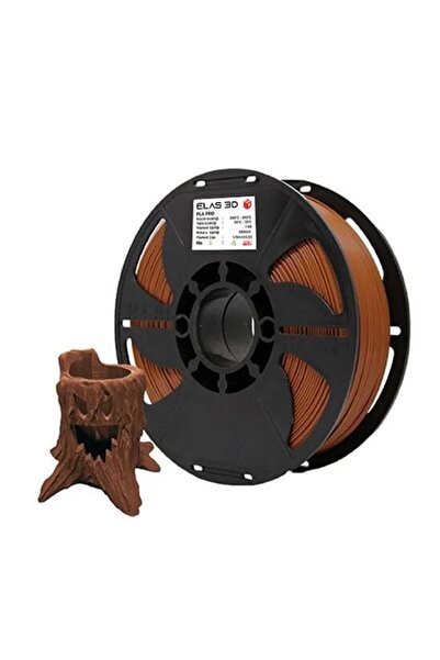 ELAS3D Elas 3D Kahverengi PLA Pro Filament - 1.75mm - 1 Kg