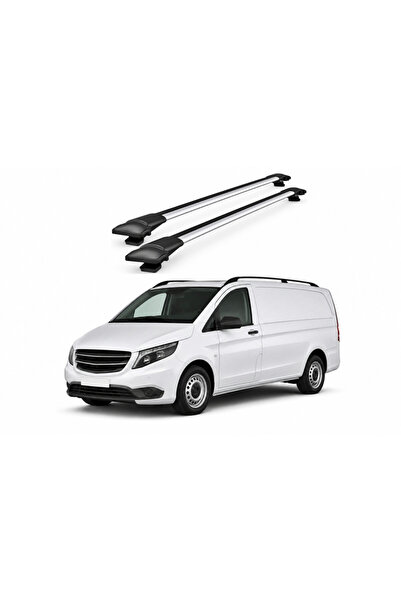 ART Bare portbagaj transversale auto aluminiu compatibile Mercedes Benz Vito ...