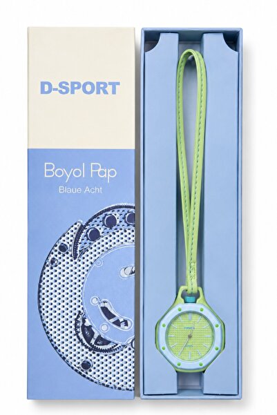 DAT 1pc Octagonal Pendant Lanyard Watch, Trendy Unisex Quartz Hanging Neck Wa...