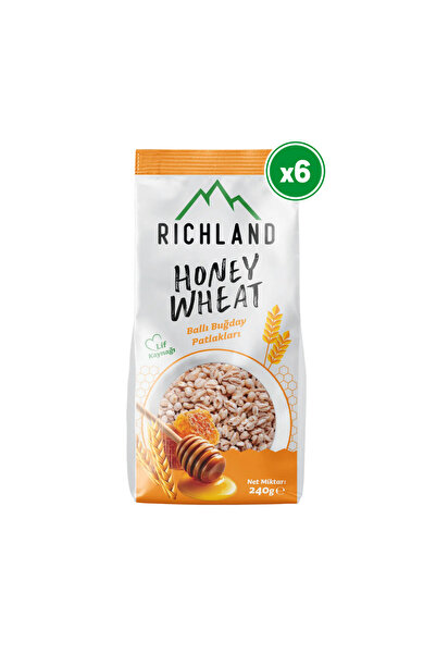Richland Ballı Buğday Patlakları 240 Gr X 6 Adet