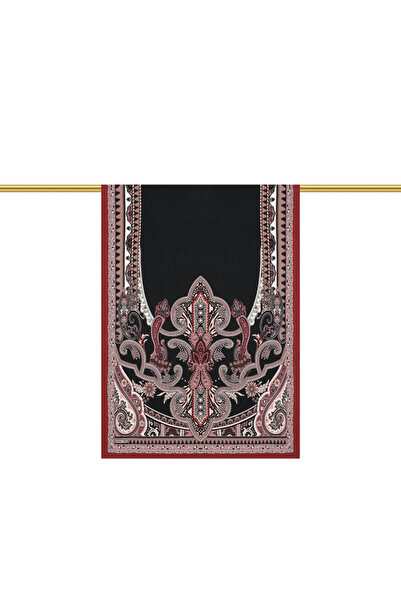 Bursa İpek Tile Hünkar Pattern Crepe Silk Shawl