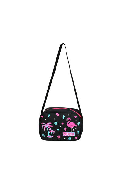 Waddell Licensed Water Green Flamingo Patterned Girl's Primary School Backpack, Lunch Box and Pen Holder