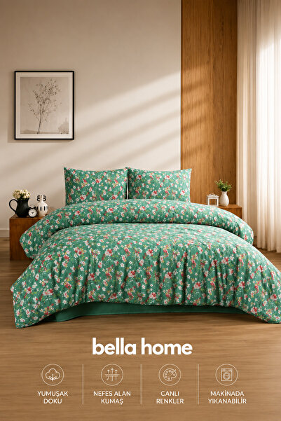 Bella Home New Box Single Duvet Cover Set |   Soft Textured |   Modern Design...
