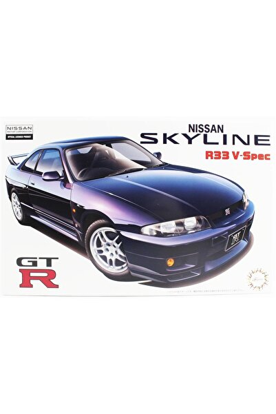 Genel Markalar Fujimi ID-39 04627 1/24 Ölçek, Nissan R33 Skyline GT-R V-spec ...