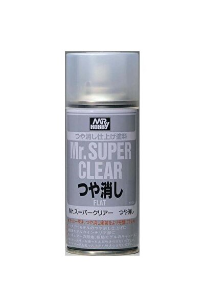 Mr. Hobby Mr.Hobby B-514 170 ml. Mr.Super Mat Vernik, Sprey Model Boyası