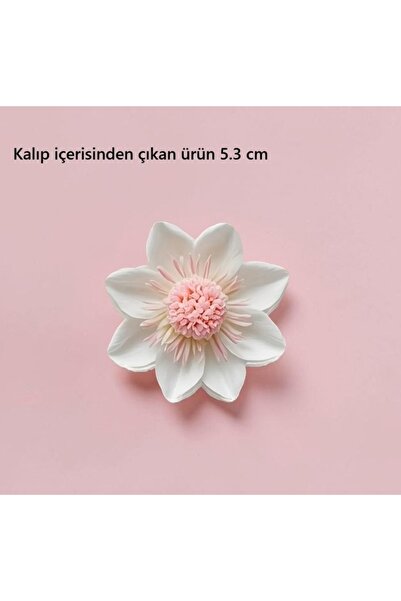 HogART Design Yeni Papatya Silikon Mum Sabun & Kokulutaş Silikon Kalıp