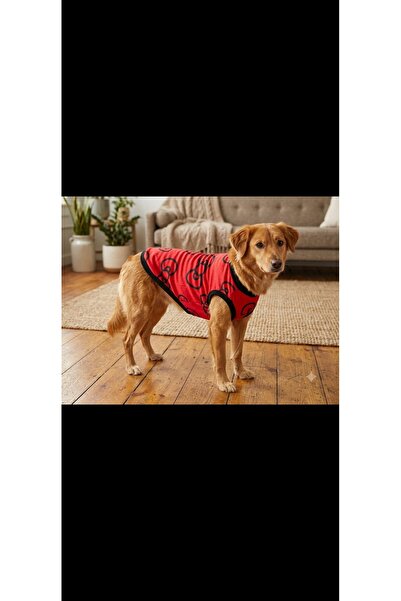 atelyu Cat Dog Outfit Red Bow Tshirt Tank Top