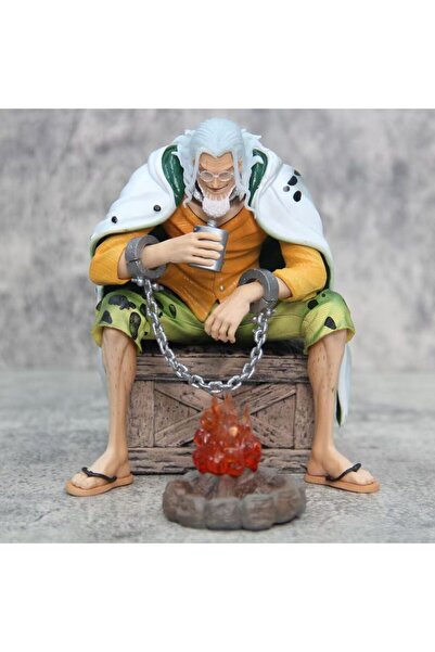 Choice Bandai no box A 15cm Anime One Piece Silvers Rayleigh Action Figures P...