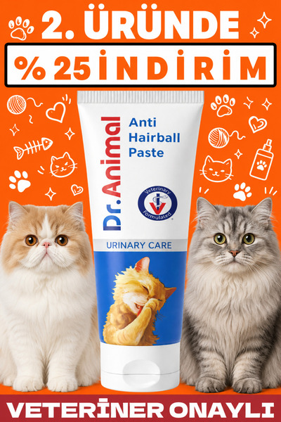 Dr. Animal Malt | İdrar Yolu Destekleyici Macun | Kedi Malt Macunu | Urinary ...