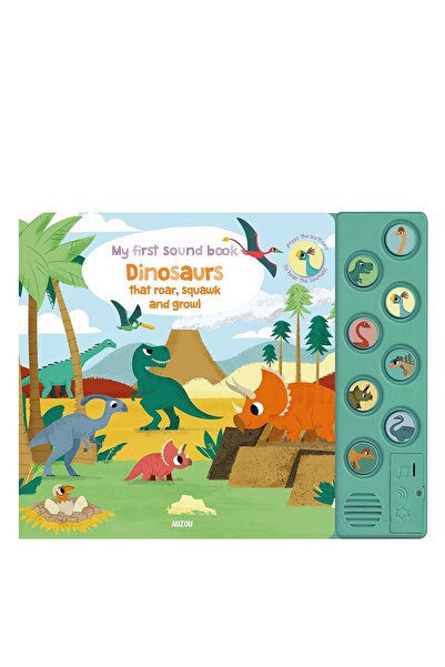 Generic Brand My First Sound Book: Dinosaurs