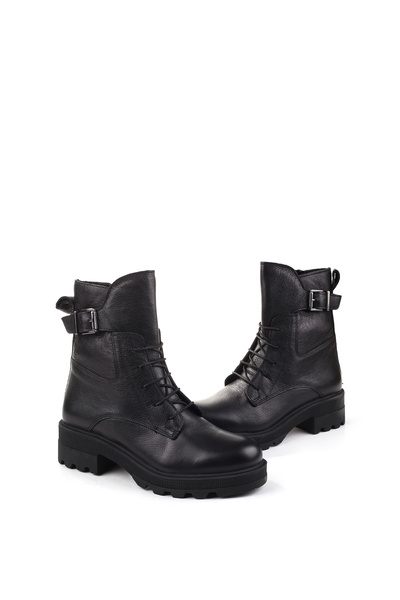 Castle Black 212580-1 Ghete de damă zilnice din piele naturală Thermo Sole