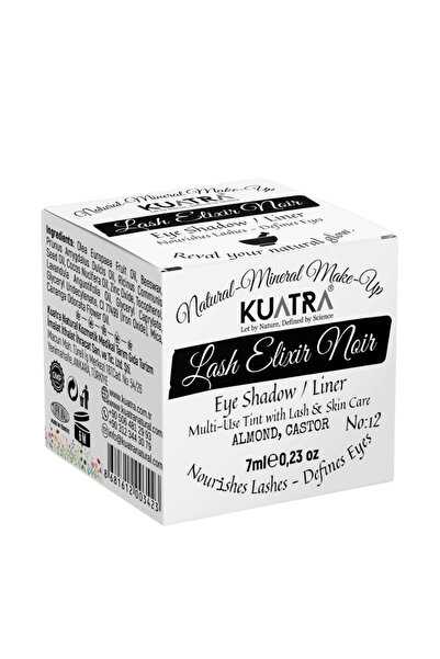 KUATRA Lash Elixir Noir Eye Shadow/Liner Multi-Use Tint with Lash &Skin Care
