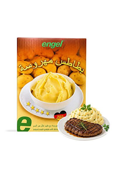 ENGEL بطاطس مهروسة ٤ كجم مع حليب خالي الدسم | كريمي، طبيعي، غني بالبروتين، جا...