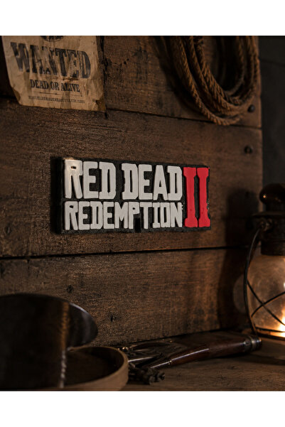Standard Wall Decor /Playroom Accessory with Red Dead Redemption 2 (RDR2) Logo