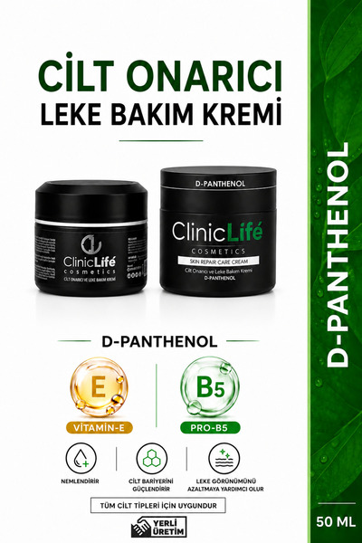 cliniclife Cilt Onarıcı Nemlendirici Ve Yenileyici Leke Kremi