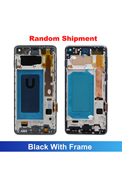 choice2 شاشة LCD سوداء مع إطار S10 تم اختبارها لـ G973F G973U G973W G973N SCV...