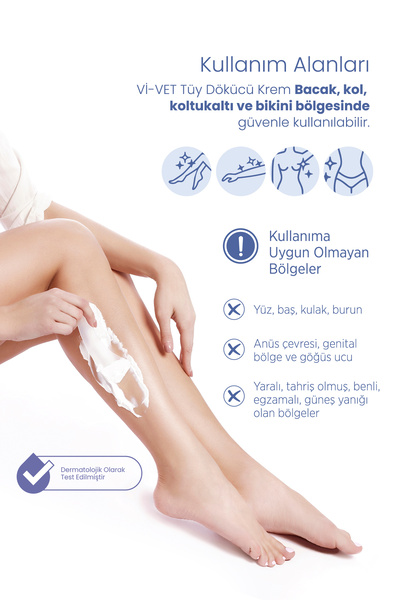 Vi-vet Tüy Dökücü Krem 100 ml
