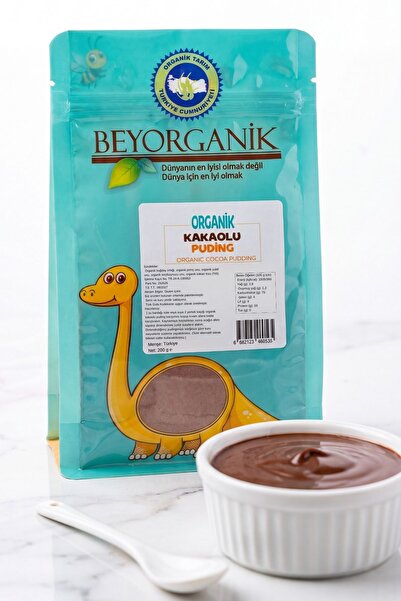 BEYORGANİK Organik Kakaolu Puding 200gr (PESTİSİT VE AFLATOKSİN ANALİZLİ)