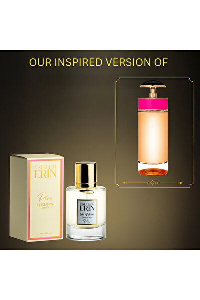 LATELİER ERİN Apă de parfum W025, 50 ml, pentru femei, inspirată de Candy Prada4