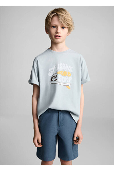 MANGO Kids Cargo Bermuda Shorts
