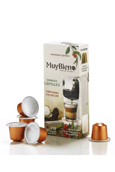 Muybieno Premium Kapsül Kahve Nespresso Uyumlu 10'lu