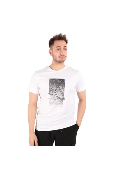 Cazador 4048 Ανδρικό T-shirt με λαιμόκοψη