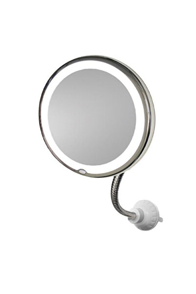 MANDU Oglinda cosmetica flexibila cu LED si factor marire 10x