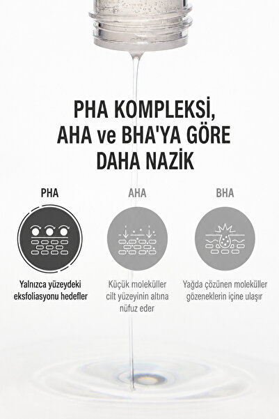 epii New Skin Toner Snow Mushroom & PHA 145 ml - %5 PHA Peeling Etkili Tonik | Nemlendirici Toner