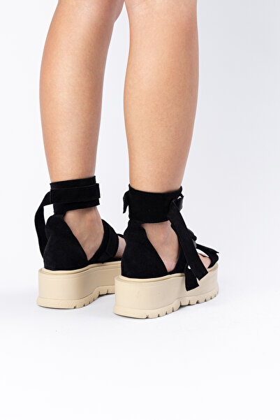 exclusives.ro Sandale Core - Negru Velur