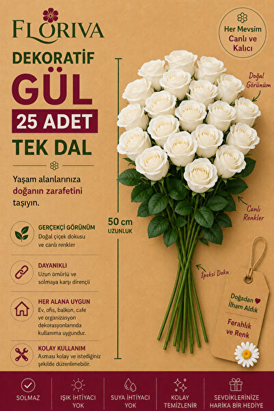 Çiçekişleri yapay çiçek