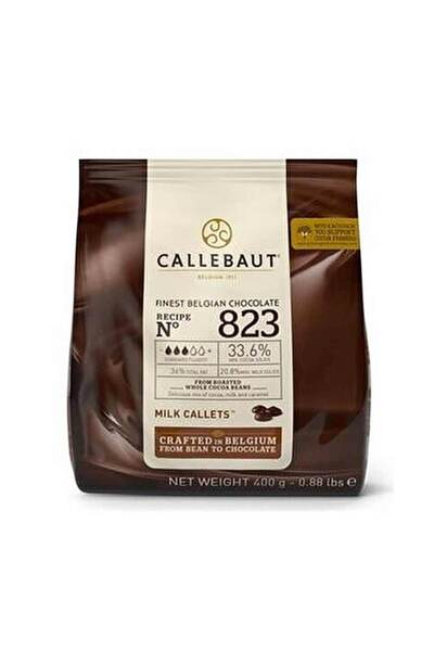 Callebaut SÜTLÜ DROP ÇİKOLATA %33,6 400 GR 823