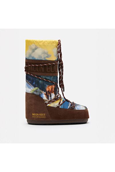 MOON BOOT Kadın / Kız Bot 80D1403090-M062 MB X GIR ICON Hight Post Card Cocoa