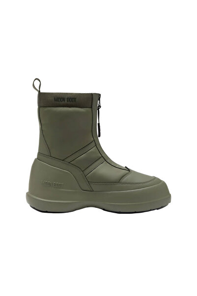 MOON BOOT Erkek Bot (Kar) 80D2480010-M006 Moon Boot Luna Zip Boot Khaki