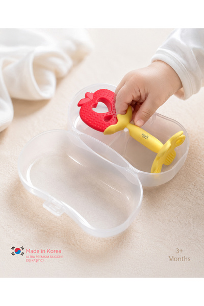 Tgm Baby عضاضة أسنان للأطفال مع حقيبة حمل