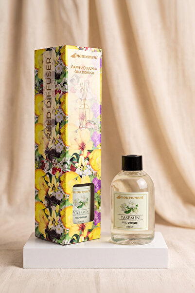 MOUVEMENT 100 Ml Yasemin Çubuklu Oda Kokusu – Romantik Çiçek Esintisi
