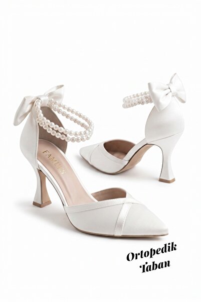 Famels Short Heeled Shoes Wedding Wedding Ceremony Stylish Design Evening Dre...