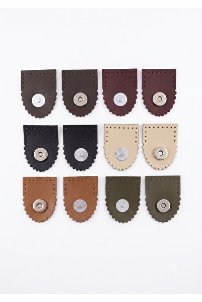 sgshobby Attachable Magnetic Leather Bag Snap Fastener in 6 Different Colors