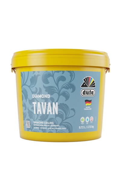 Düfa Diamond Mat Tavan Boyası Beyaz 17.5 L