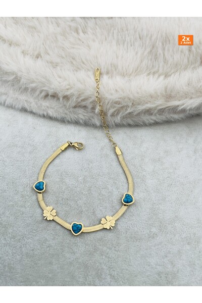 Bozhi Steel Bracelet Bl Silver Elegant Gift