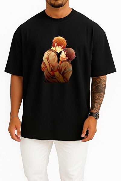 Bahriyeli Collection Oversize Haruka Nanase Fan Fiction Kiss Love Yaoi Chest ...